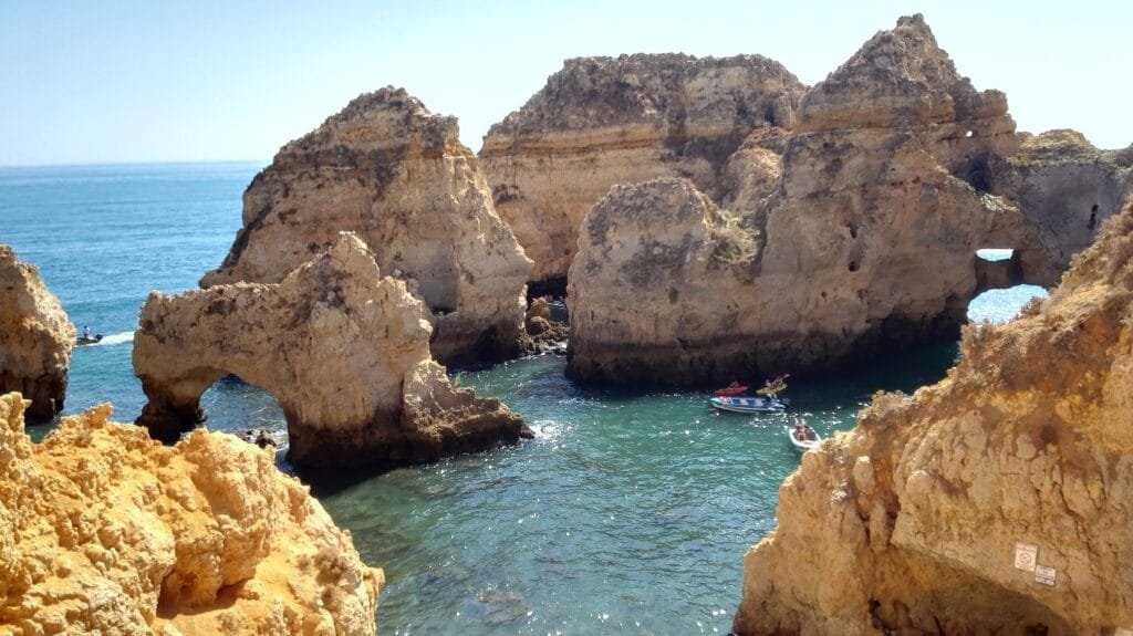 falaises Algarve Portugal road trip sur mesure